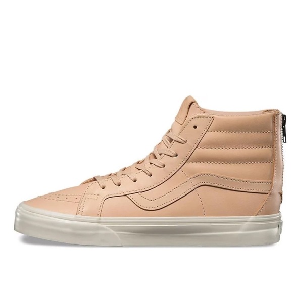 Vans Sk8-Hi Reissue Zip \'Veggie skateboard high top leather shoes sneakers Sz 10 main image 13